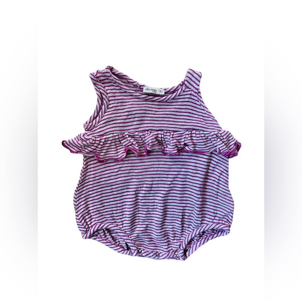 Darling Ella Moss Baby Ruffled Onesie size 3-6 Months